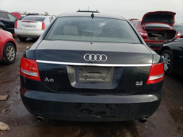 WAUDH74F37N059460 - 2007 AUDI A6 3.2 QUATTRO BLACK photo 6