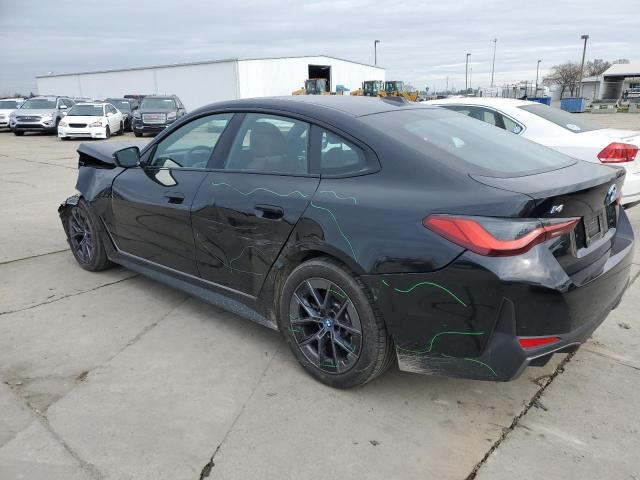 WBY43AW09PFR32323 - 2023 BMW I4 EDRIVE3 BLACK photo 2