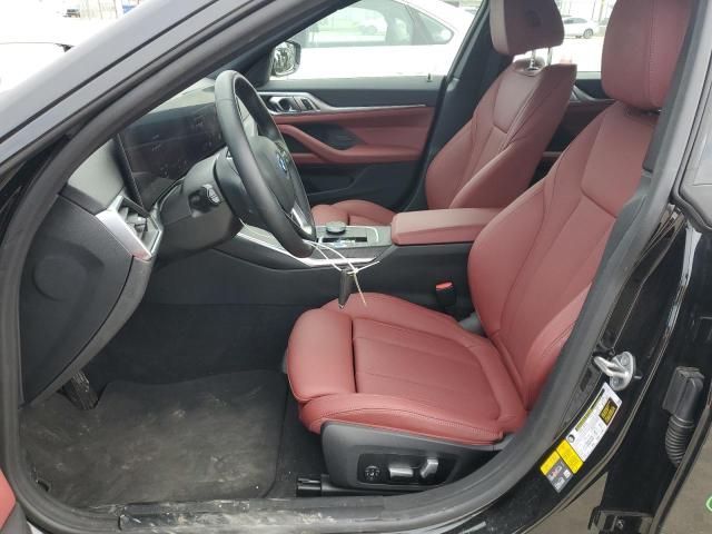 WBY43AW09PFR32323 - 2023 BMW I4 EDRIVE3 BLACK photo 7