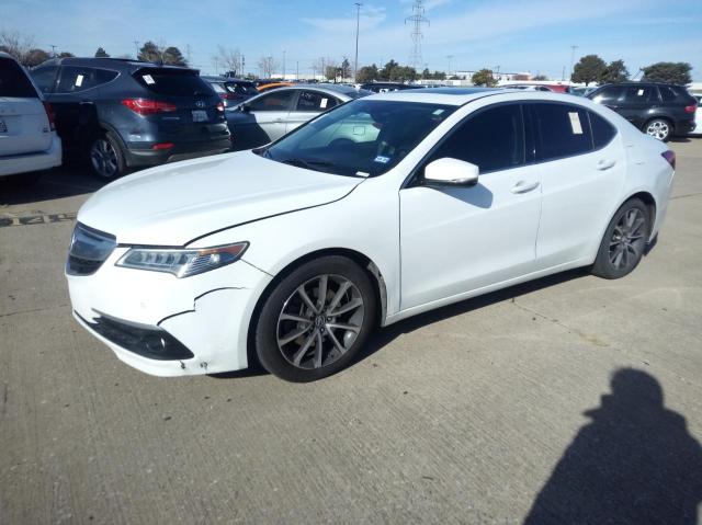 19UUB2F7XFA016254 - 2015 ACURA TLX ADVANCE WHITE photo 2