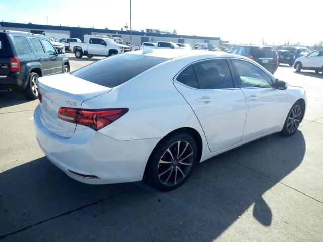 19UUB2F7XFA016254 - 2015 ACURA TLX ADVANCE WHITE photo 4