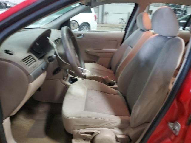 1G1AK55F677331961 - 2007 CHEVROLET COBALT LS RED photo 7