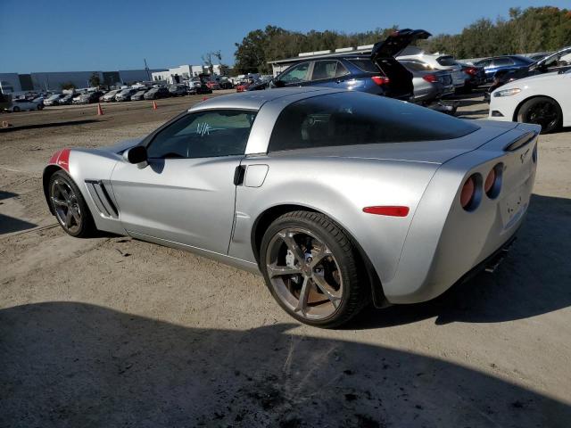 1G1YV2DW9D5102297 - 2013 CHEVROLET CORVETTE GRAND SPORT SILVER photo 2