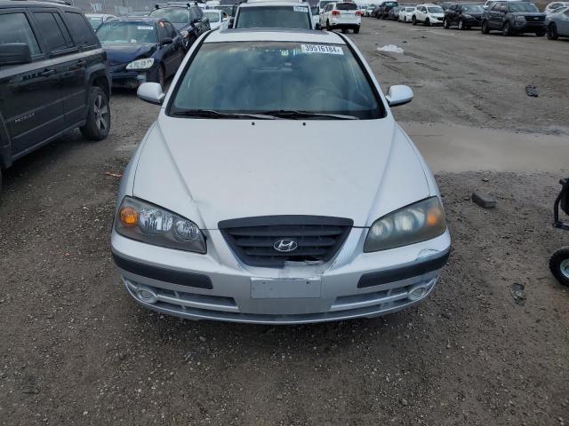 KMHDN56D25U148107 - 2005 HYUNDAI ELANTRA GLS SILVER photo 5