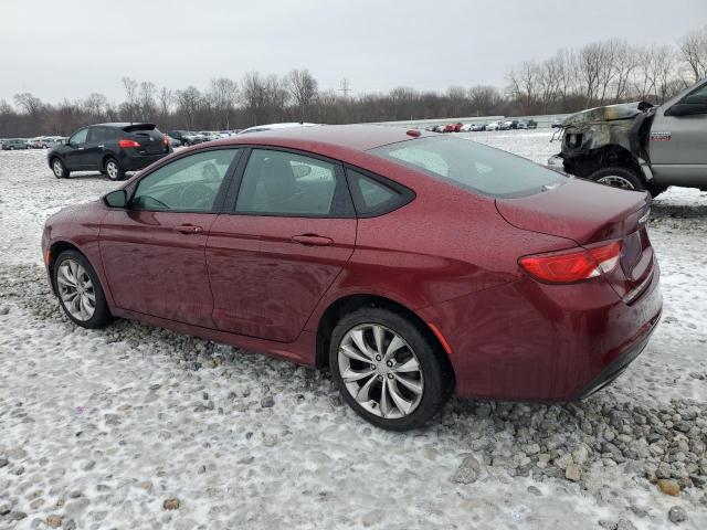 1C3CCCBB4FN720440 - 2015 CHRYSLER 200 S MAROON photo 2