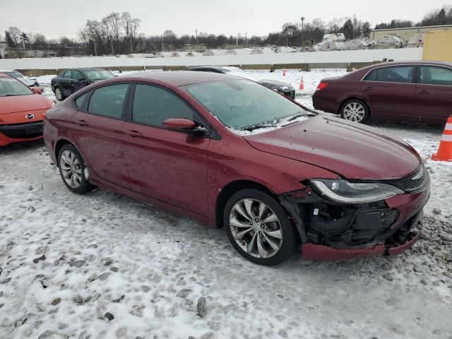 1C3CCCBB4FN720440 - 2015 CHRYSLER 200 S MAROON photo 4