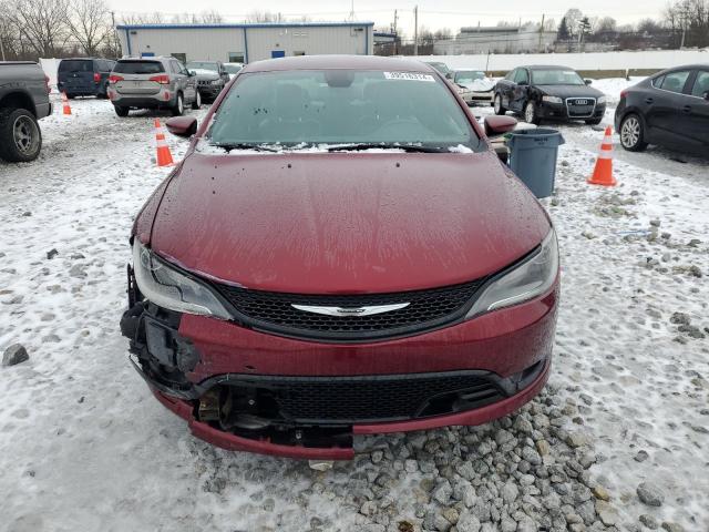 1C3CCCBB4FN720440 - 2015 CHRYSLER 200 S MAROON photo 5