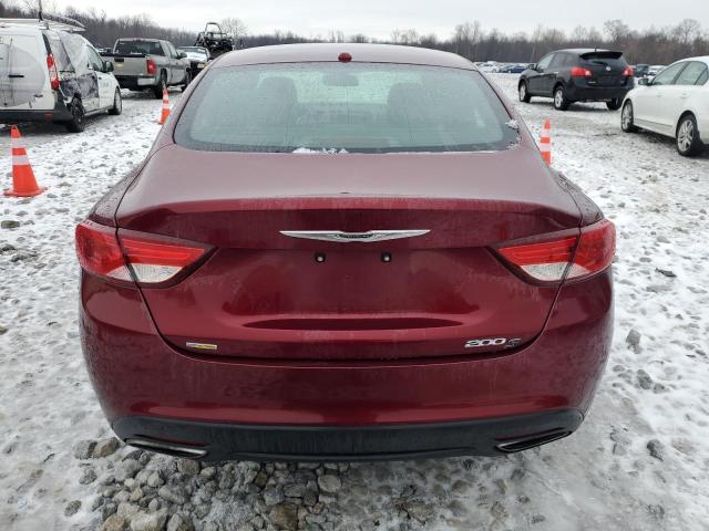 1C3CCCBB4FN720440 - 2015 CHRYSLER 200 S MAROON photo 6