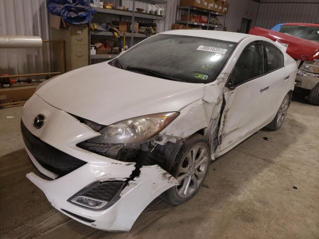 JM1BL1S52A1100160 - 2010 MAZDA MAZDA3 S WHITE photo 1