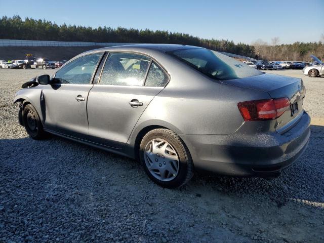 3VW2B7AJ0HM270130 - 2017 VOLKSWAGEN JETTA S GRAY photo 2