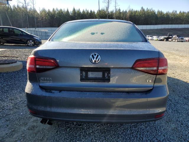 3VW2B7AJ0HM270130 - 2017 VOLKSWAGEN JETTA S GRAY photo 6