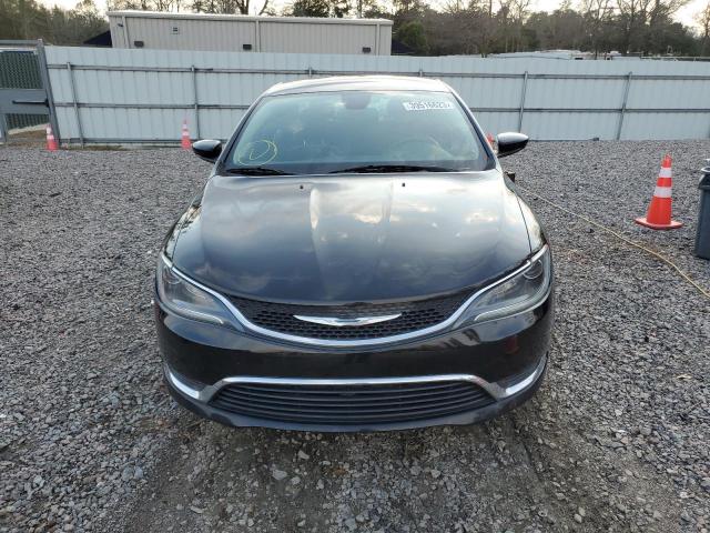 1C3CCCAB3FN670583 - 2015 CHRYSLER 200 LIMITED BLACK photo 5