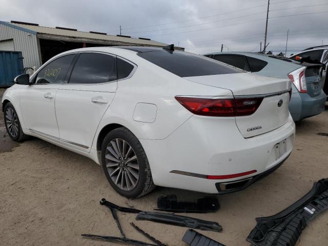 KNALC4J11H5084098 - 2017 KIA CADENZA PREMIUM WHITE photo 2