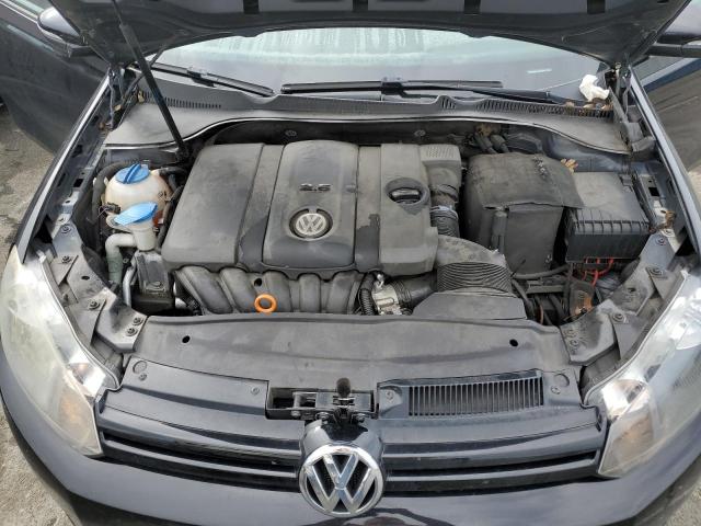 WVWBB7AJ0CW341905 - 2012 VOLKSWAGEN GOLF BLACK photo 11