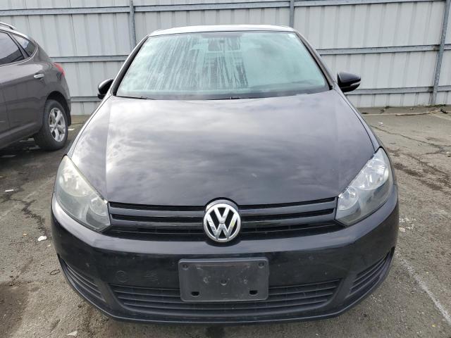 WVWBB7AJ0CW341905 - 2012 VOLKSWAGEN GOLF BLACK photo 5