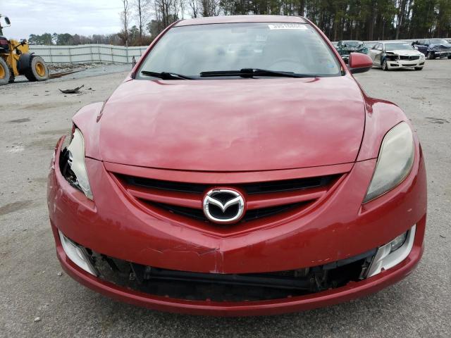 1YVHP82B095M21190 - 2009 MAZDA 6 S RED photo 5