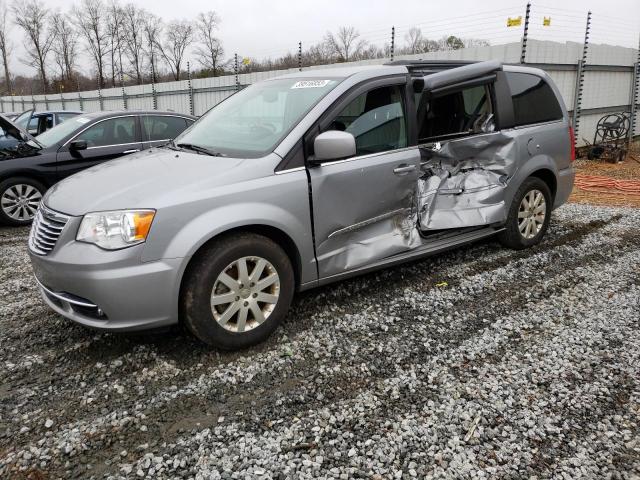 2C4RC1BG6ER292782 - 2014 CHRYSLER TOWN & COU TOURING GRAY photo 1