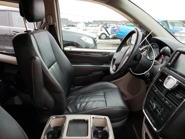 2C4RC1BG6ER292782 - 2014 CHRYSLER TOWN & COU TOURING GRAY photo 7