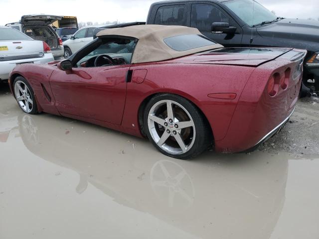 1G1YY36U075112343 - 2007 CHEVROLET CORVETTE RED photo 2