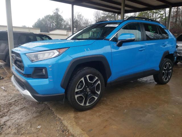 2T3J1RFV8MW162808 - 2021 TOYOTA RAV4 ADVENTURE BLUE photo 1