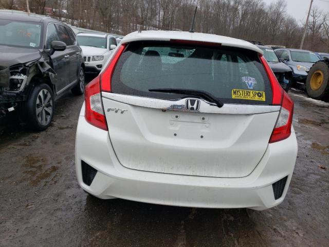 3HGGK5H86FM737811 - 2015 HONDA FIT EX WHITE photo 6