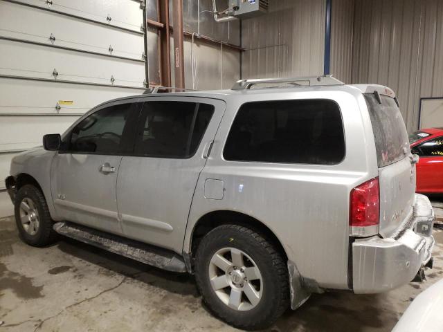 5N1AA08B46N708234 - 2006 NISSAN ARMADA SE SILVER photo 2