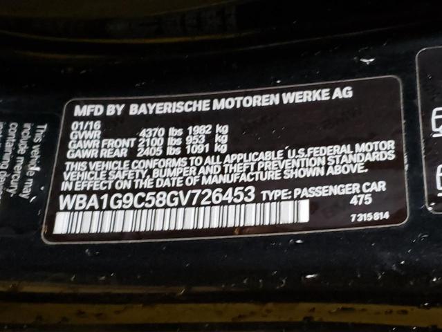 WBA1G9C58GV726453 - 2016 BMW 228 XI SULEV BLACK photo 13