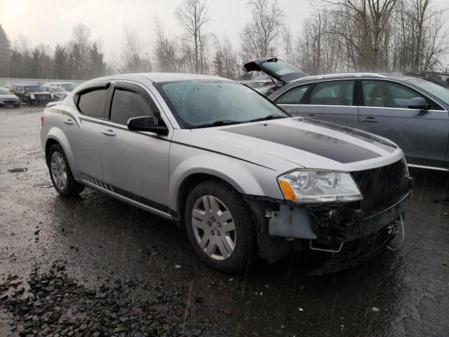 1C3CDZAB4CN272620 - 2012 DODGE AVENGER SE GRAY photo 4