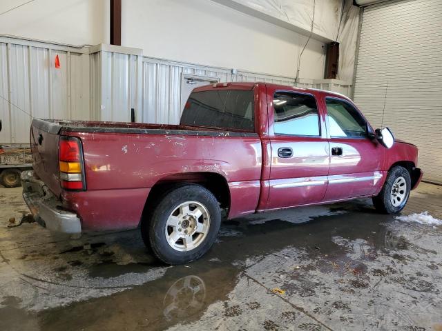 2GTEC13T651130496 - 2005 GMC NEW SIERRA C1500 MAROON photo 3