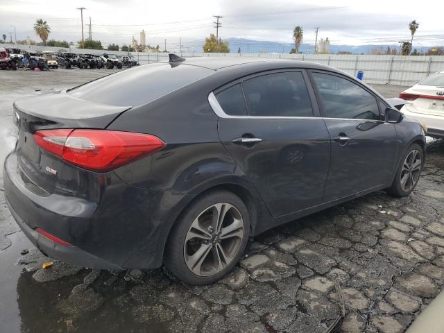 KNAFZ4A85G5531281 - 2016 KIA FORTE EX BLACK photo 3