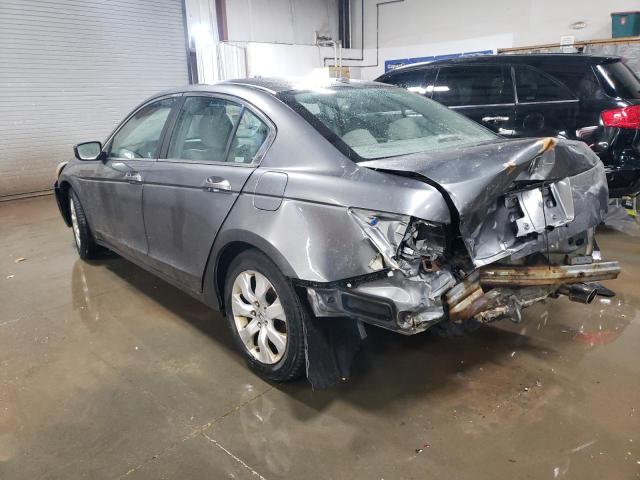 1HGCP26849A121298 - 2009 HONDA ACCORD EXL GRAY photo 2