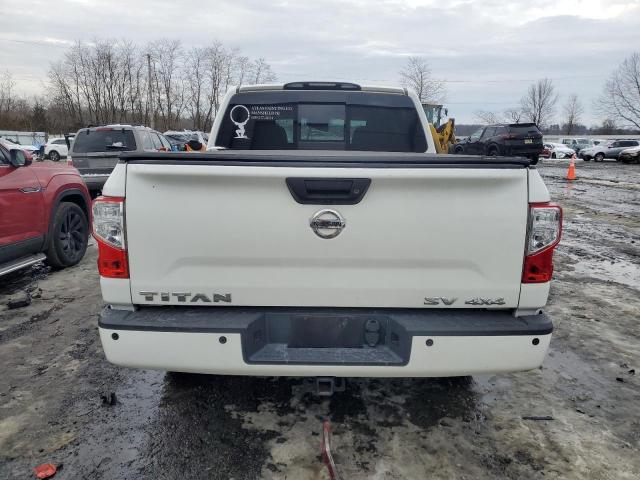 1N6AA1E51KN530346 - 2019 NISSAN TITAN SV WHITE photo 6