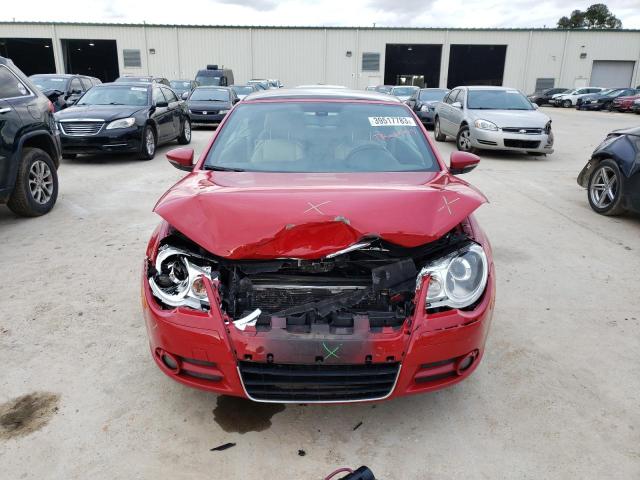 WVWFA7AH6AV014283 - 2010 VOLKSWAGEN EOS LUX 红色 照片 5