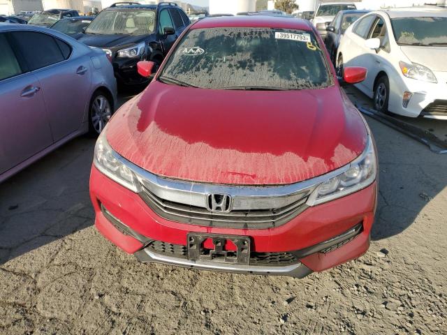 1HGCR2F11HA277522 - 2017 HONDA ACCORD SPORT SPECIAL EDITION RED photo 5