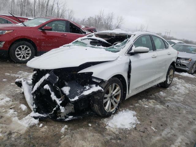 1C3CCCAB7FN679240 - 2015 CHRYSLER 200 LIMITED WHITE photo 1