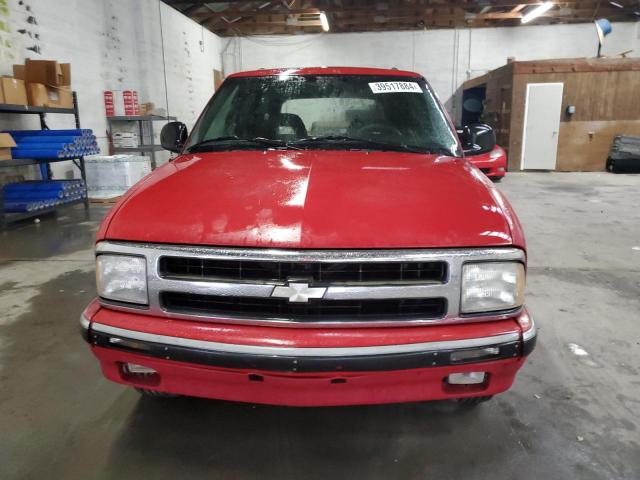 1GNCS13W9SK128720 - 1995 CHEVROLET BLAZER RED photo 5