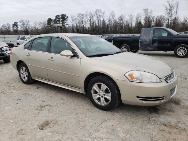 2G1WF5E32C1218984 - 2012 CHEVROLET IMPALA LS GOLD photo 4