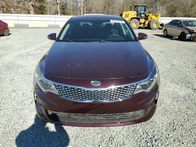 5XXGT4L31HG122797 - 2017 KIA OPTIMA LX MAROON photo 5