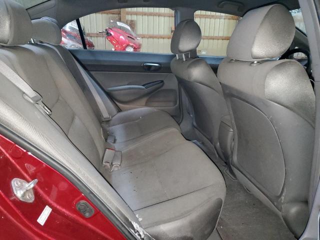 2HGFA16357H012005 - 2007 HONDA CIVIC DX MAROON photo 10