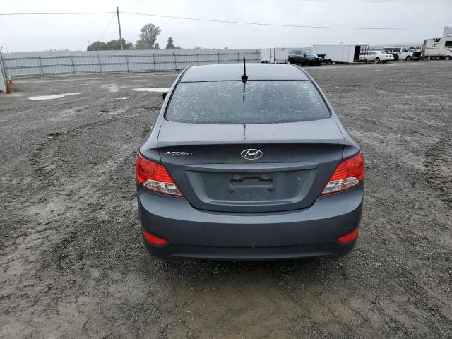 KMHCT4AE5CU210625 - 2012 HYUNDAI ACCENT GLS CHARCOAL photo 6