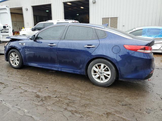 5XXGT4L36JG237529 - 2018 KIA OPTIMA LX BLUE photo 2