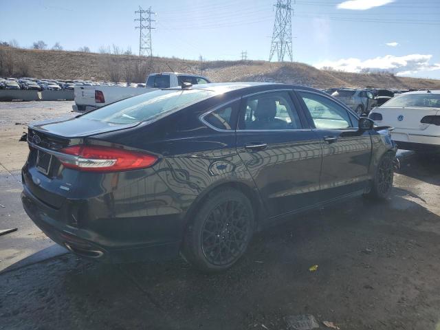 3FA6P0H95HR111640 - 2017 FORD FUSION SE BLACK photo 3