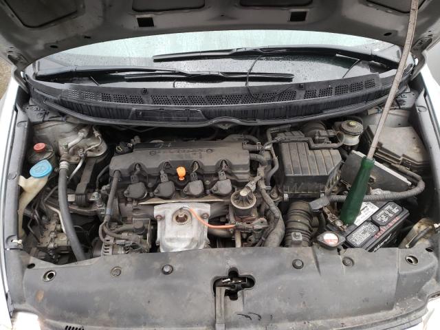 2HGFA16649H306315 - 2009 HONDA CIVIC LX-S ვერცხლისფერი ფოტო 11