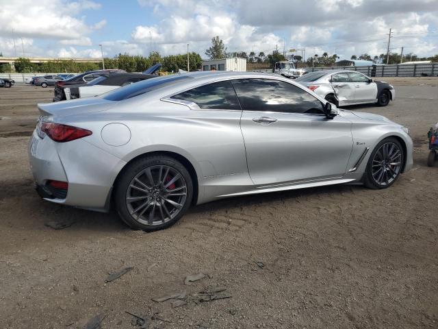 JN1FV7EK5HM611177 - 2017 INFINITI Q60 RED SPORT 400 SILVER photo 3