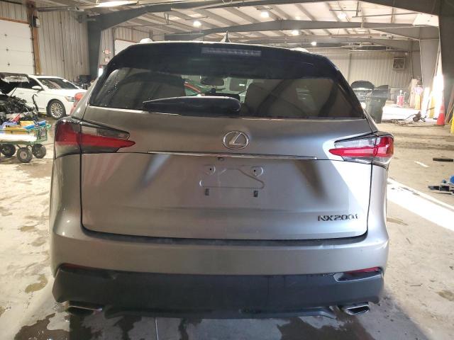 JTJBARBZ1F2000525 - 2015 LEXUS NX 200T SILVER photo 6