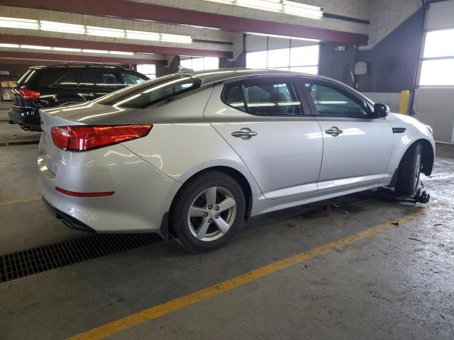 5XXGM4A79EG303368 - 2014 KIA OPTIMA LX SILVER photo 3