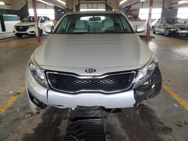 5XXGM4A79EG303368 - 2014 KIA OPTIMA LX SILVER photo 5