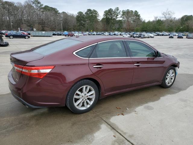 4T1BK1EB6EU125616 - 2014 TOYOTA AVALON BASE MAROON photo 3