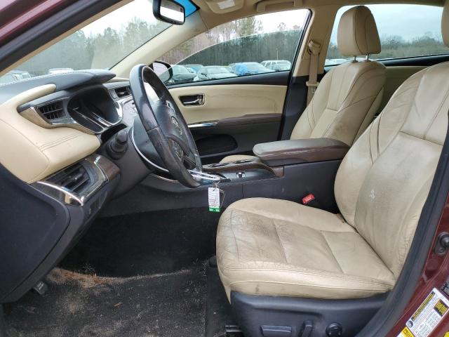 4T1BK1EB6EU125616 - 2014 TOYOTA AVALON BASE 栗色 照片 7