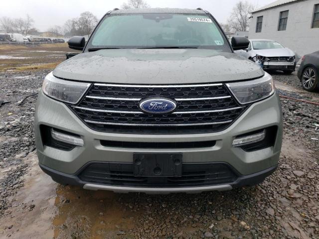 1FMSK8DH5LGC55414 - 2020 FORD EXPLORER XLT GRAY photo 5